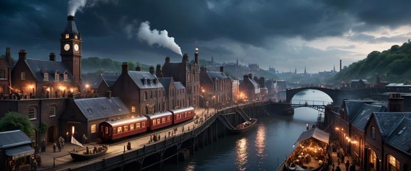 06115-575516339-view from the quay, cinematic view of whimsical landscape of a victorian edimburg city at night, candles lighting, torch lightin.jpg